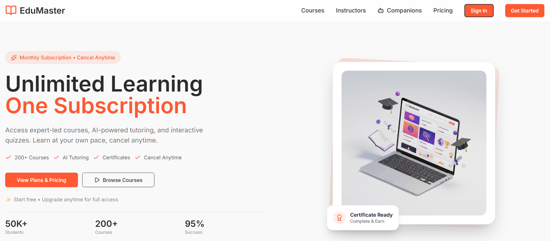 LMS Pro — SaaS · Educación